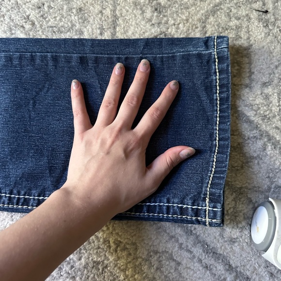 Retro/Vintage low rise comfy jeans - Picture 4 of 7